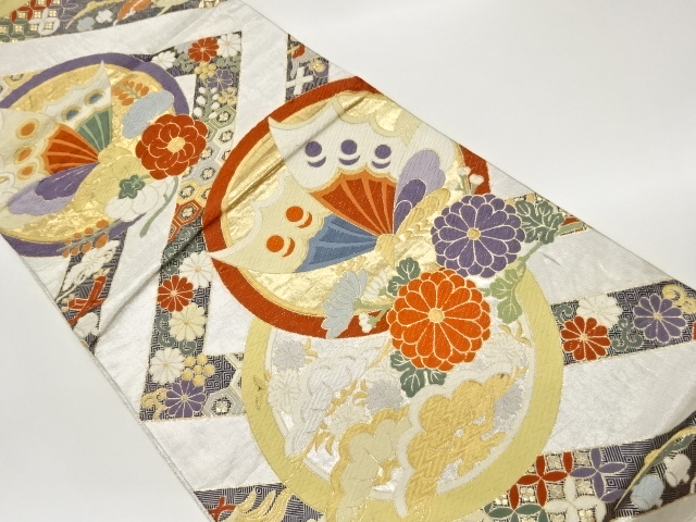JAPANESE FUKURO OBI / WOVEN BUTTERFLY